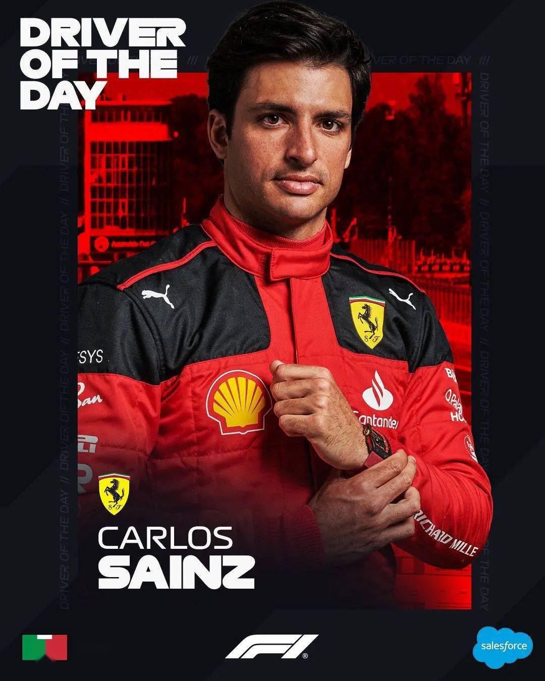 索伯车队逆转红牛二队，塞恩斯惊艳四座