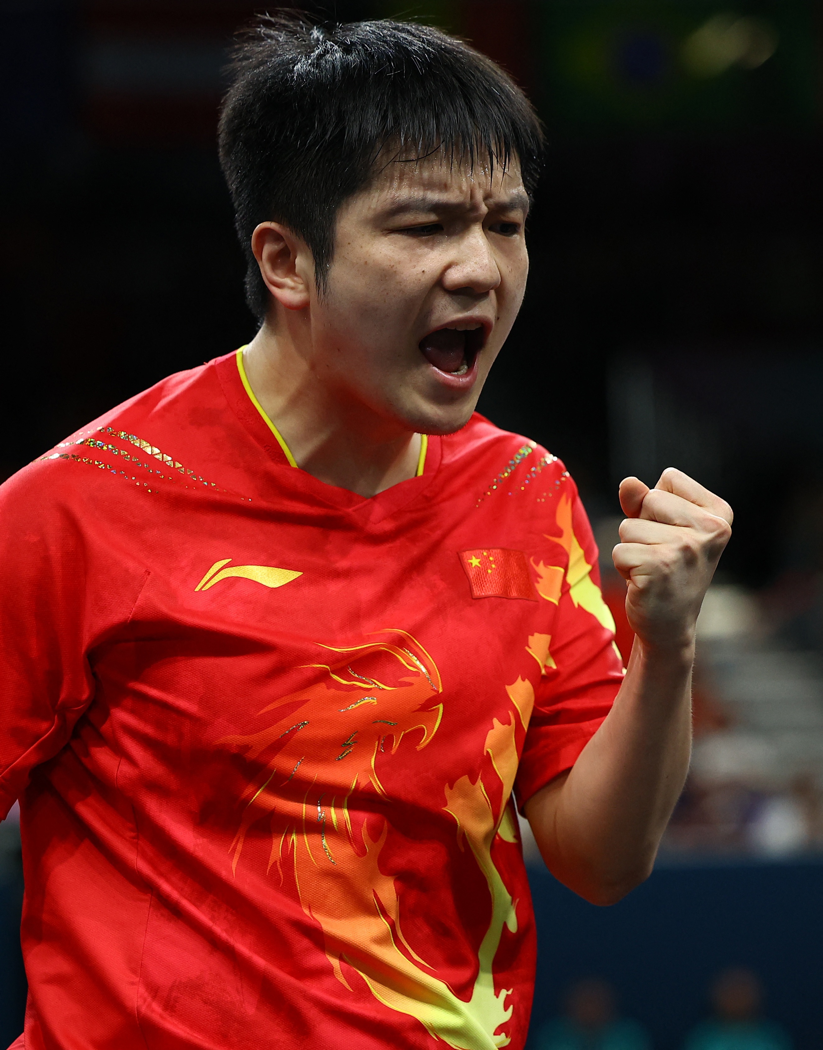 中国男子乒乓球队成功晋级决赛，豪取五连胜